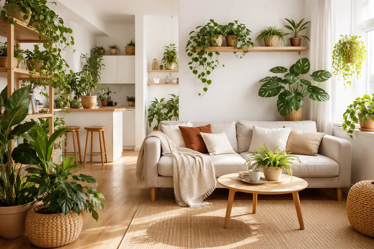 Comment intégrer des plantes d'intérieur dans un petit appartement
