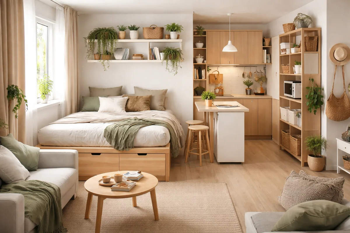 Comment optimiser le rangement dans un studio de 30 m²